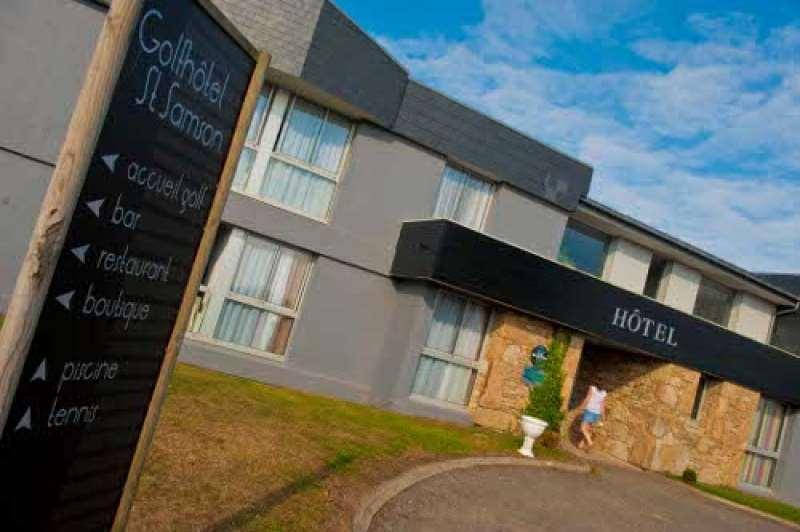 Brit Hotel Golfhotel Saint Samson Pleumeur Bodou Bagian luar foto